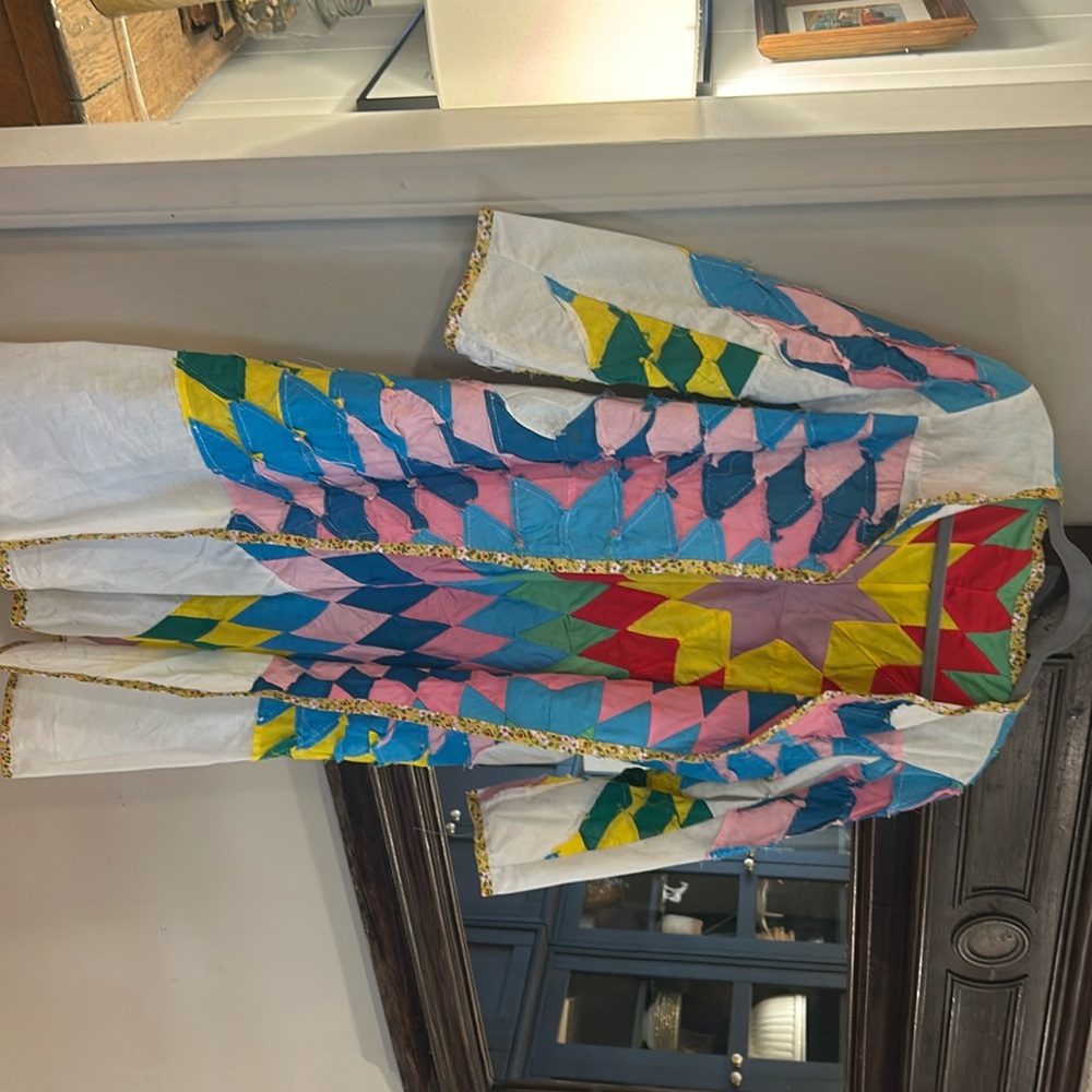 Quilt looking sweater